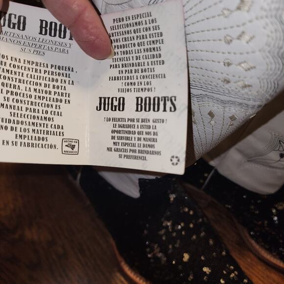 JUGO BOOTS NWT MENS MEXICANO PERFORMANCE WESTERN BOOTS. SIZE 27 - Picture 12 of 12